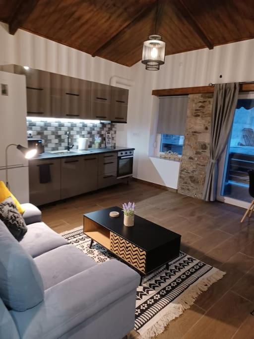 Luxury Apartment With Balcony Митилини Экстерьер фото